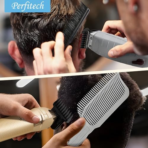 Perfitech fading and tapering guard set showcasing the durable T blade compatibility design