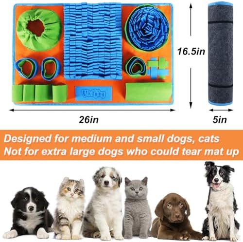 Close up of soft felt fabric hiding spots on the Vivifying sniff mat