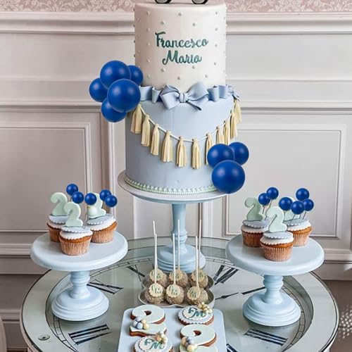 Gyufise decorative foam ball picks for birthday cupcakes