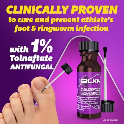 Complete Silka foot care bundle for treating jock itch and ringworm