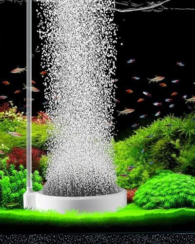 BLOTFISH nano air bubble stone aerator kit showing the control valve and suction cups unboxed.