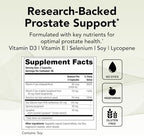 Theralogix Prostate 2.4 supplement packaging showing NSF certification seal