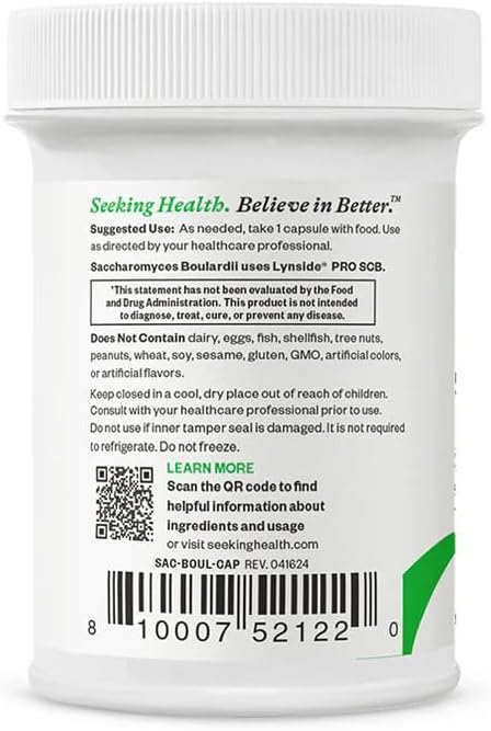 USA imported Seeking Health digestive supplement for Indian consumers.