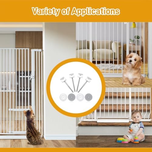 Complete four piece spindle rod kit packaged for pet door installation.