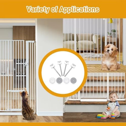 Complete four piece spindle rod kit packaged for pet door installation.
