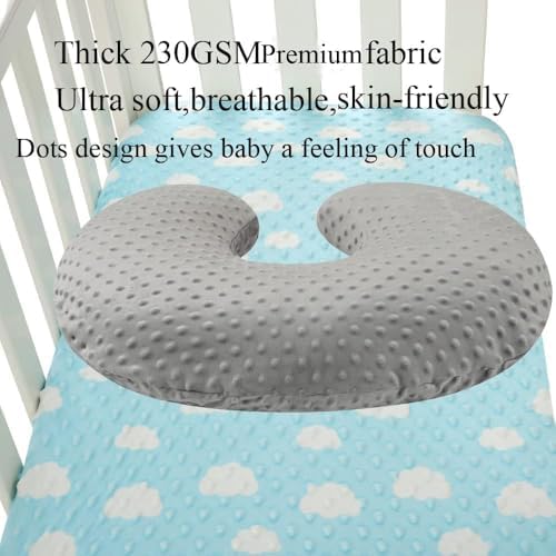 Bilokonda slipcover fitted onto a standard nursing pillow