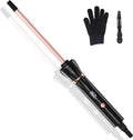AIMSEE small wand curling iron front view showing the 9mm slim ceramic barrel