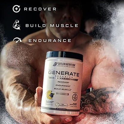 Cutler Nutrition Generate 30 servings container for elite muscle growth