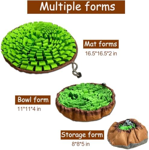 Neecong Pet Snuffle Mat For Dogs showing felt fabric layers