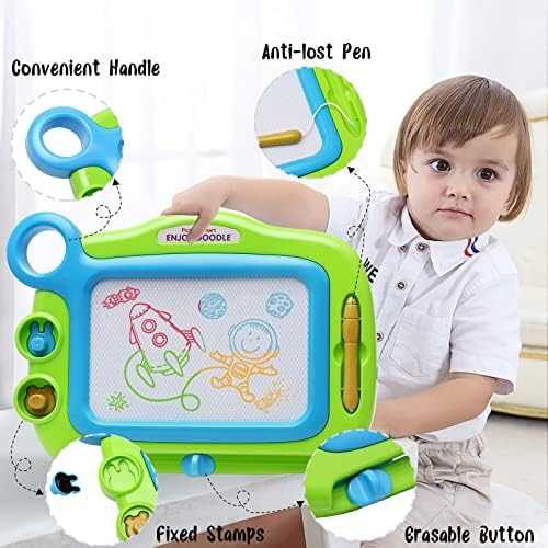 Four color screen display on Aliskagze magnetic board