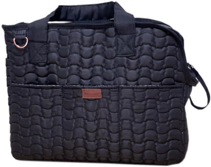 Small Dog Carrier Purse,Tentle/Lazy Adult Cats Pups Bags with Multiple Pockets,Breathable Mesh Soft Cushion,Travel Womans Pets Totes Picnic Outdoor (Black, Medium) - Image 1