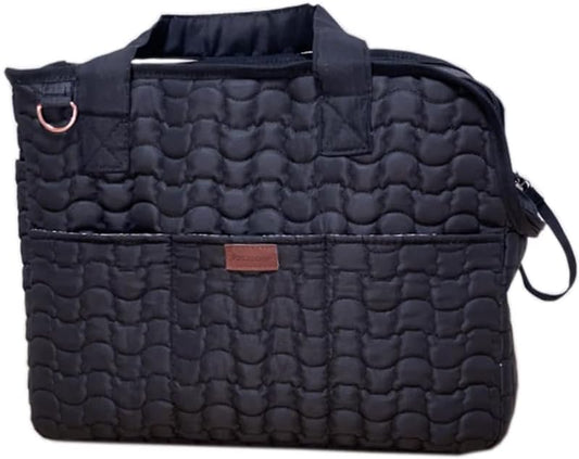 Small Dog Carrier Purse,Tentle/Lazy Adult Cats Pups Bags with Multiple Pockets,Breathable Mesh Soft Cushion,Travel Womans Pets Totes Picnic Outdoor (Black, Medium) - Image 1