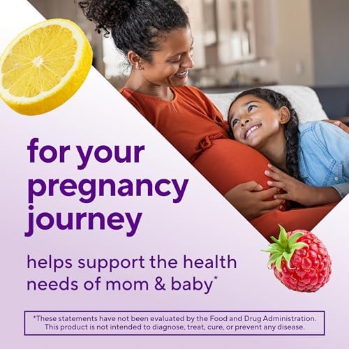 Supplement facts label of Vitafusion PreNatal gummies
