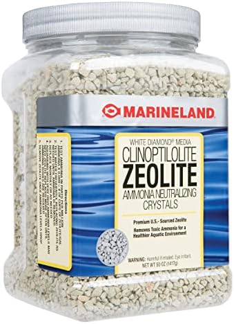 Back panel instructions and usage guidelines on Marineland bottle