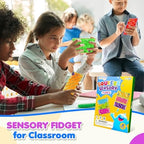 Children using Lesong sensory tubes in a classroom setting
