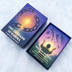 DPEHAKMK beginner oracle cards being used alongside a journal for reflection