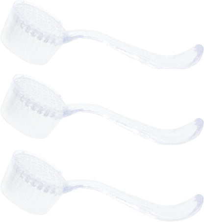 Yulaexie hamster bath brush 3 pack front view small animal grooming tool