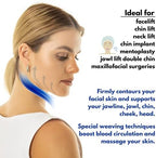 V-line face lifting strap for double chin reduction and contouring