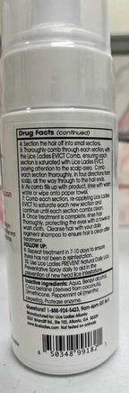 Non-toxic lice treatment kit for kids featuring homeopathic ingredients.
