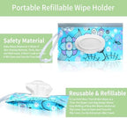 Durable EVA baby wipes container for travel use