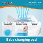 Jus Cool portable changing pad folded inside diaper bag