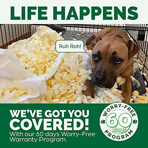 Large traditional sofa style dog bed cover replacement pack view