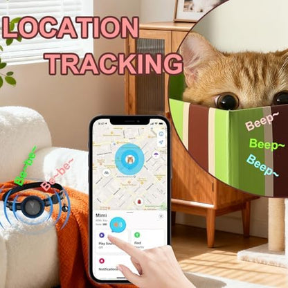 Focushine authentic USA imported pet location tag packaging contents close up