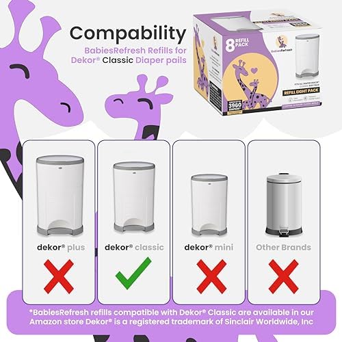 BabiesRefresh 8 pack box packaging details