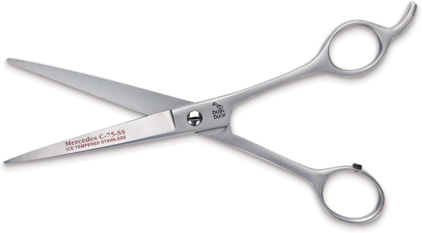 Professional stainless steel pet grooming shears by Dubl Duck