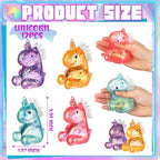 Assorted colors of Meooeck unicorn fidget toys for kids and adults