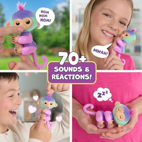 Fingerlings Magic Moods unicorn posing on a surface