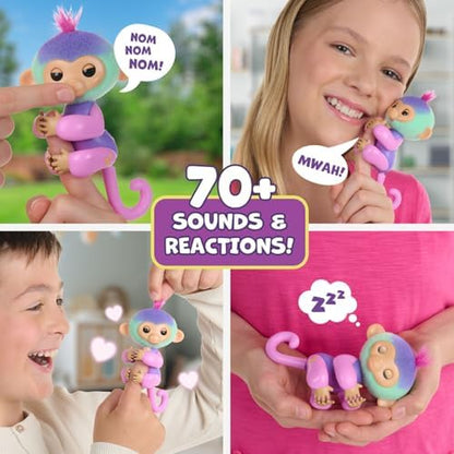 Fingerlings Magic Moods unicorn posing on a surface