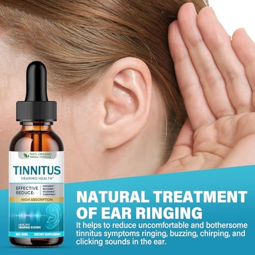 Prettypum Natrulo Tinnitus Relief Drops retail box showing product details