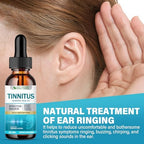 Prettypum Natrulo Tinnitus Relief Drops retail box showing product details
