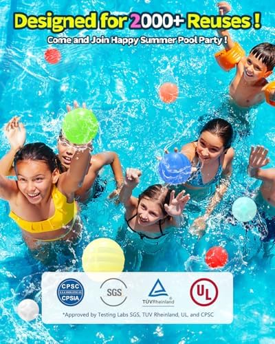 FXCZUZ silicone water bomb balls side view quick fill outdoor games