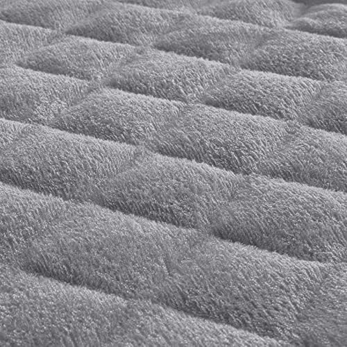 Moonsea grey bamboo changing pad liners laid flat