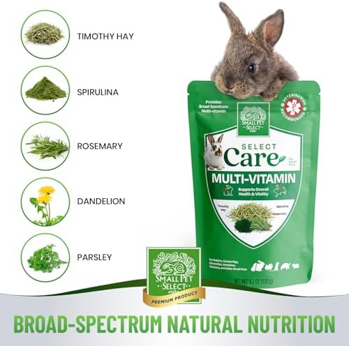Small Pet Select natural high fiber small pet wellness supplement