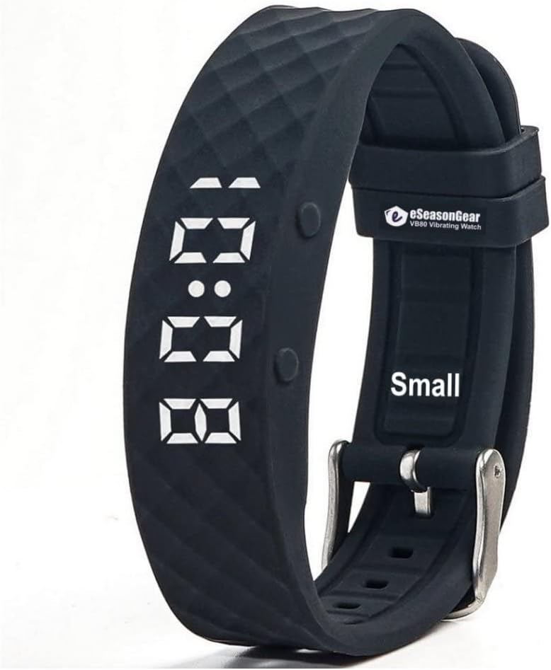 VB80 12 Alarm Vibrating Watch, Silent Vibration Shake Wake ADHD Medication Reminder - Image 9