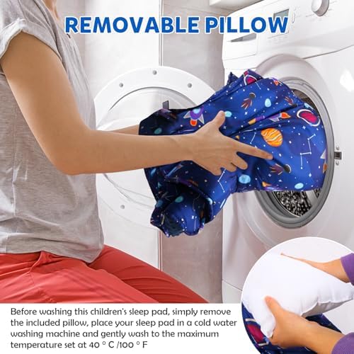 Orrhomi sweat absorbing bedding for children showing full extended blanket length