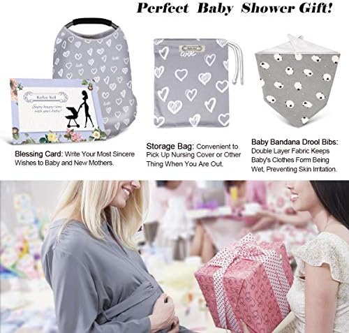 Kefee Kol nursing poncho gift set with accessories