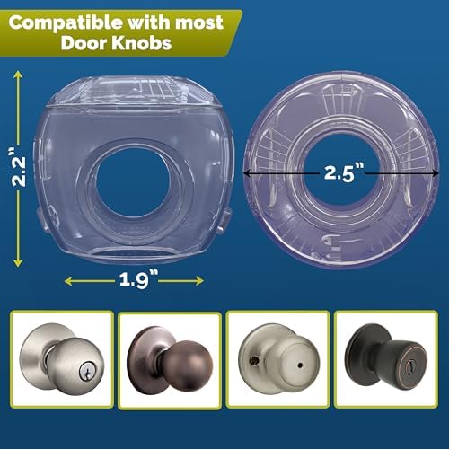 Child proof door safety accessory for household rooms