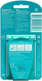 Close up of Compeed hydrocolloid gel cushions for softening corns.