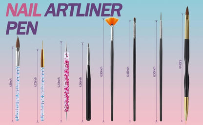 Artdone manicure tools with ergonomic handles
