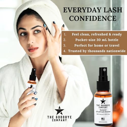The Goodbye Company eyelid spray for sensitive eyes and daily ocular hygiene
