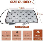 German Shepherd resting comfortably on a GOLOPET thermal warming mat for large dogs.