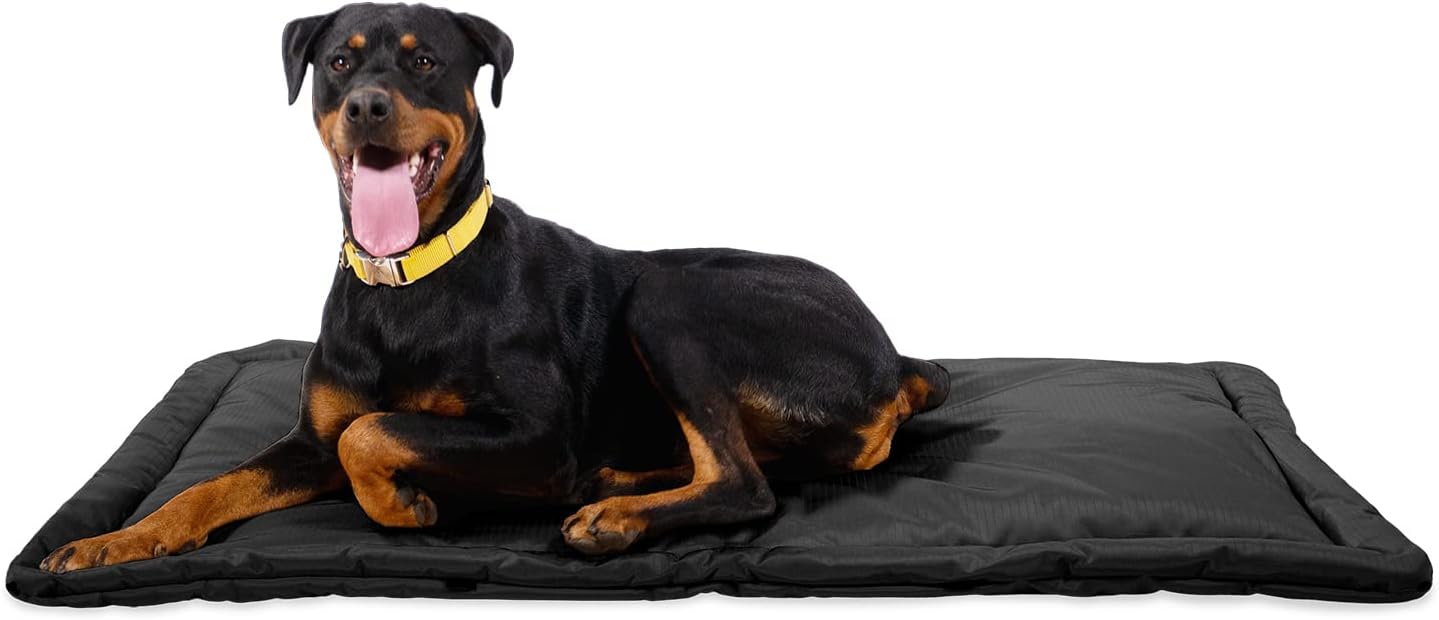 K9 Ballistics Tough Ripstop Dog Crate Pad - Durable, Machine Washable Kennel & Travel Mat for Large Dogs, 41 x 27 Fits 42" Wire Crates, Sage Green - Image 13
