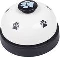Petyoung dog training bell with paw print design front view