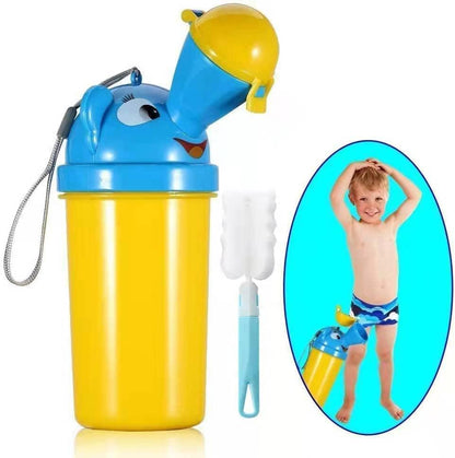 Byetoo kids travel urinal with cleaning brush