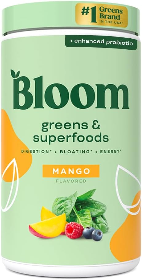 Bloom Nutrition Superfood Greens Powder, Strawberry Kiwi, 30 Servings - Image 15