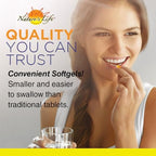Natures Life antioxidant dietary supplement box side view